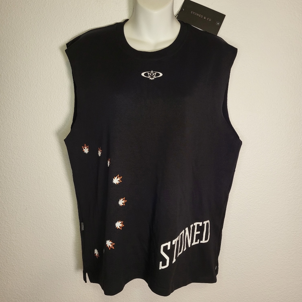 NWT Stoned & Co. Stoned Universe : Nexus Sleeves Shirt size Small